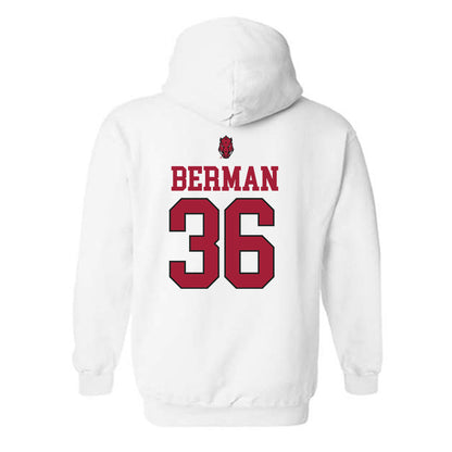 Arkansas - NCAA Women's Soccer : Taylor Berman - Classic Shersey Hooded Sweatshirt-1