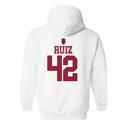 Arkansas - NCAA Baseball : Damian Ruiz - Classic Shersey Hooded Sweatshirt-1