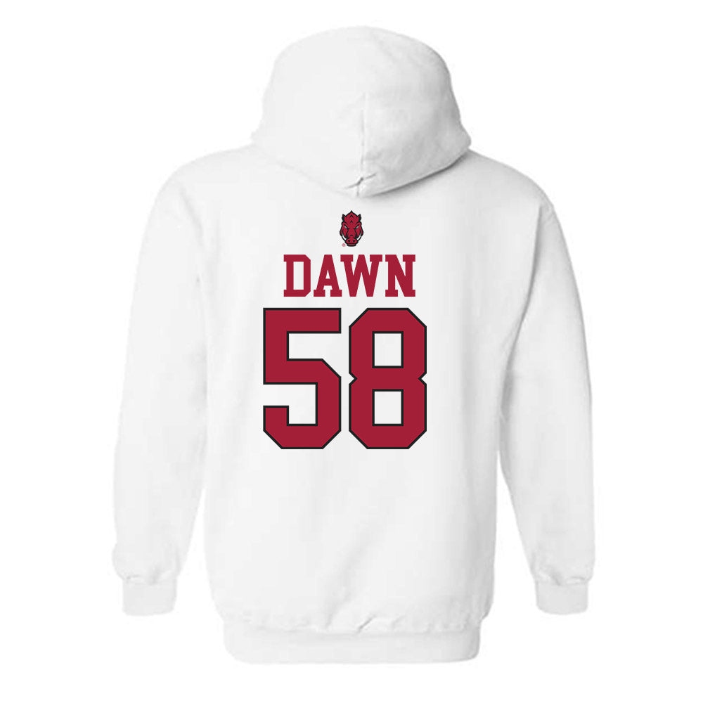 Arkansas - NCAA Football : Timothy Dawn - Classic Shersey Hooded Sweatshirt-1