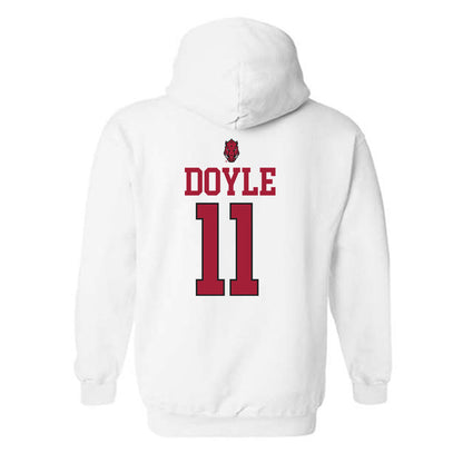 Arkansas - NCAA Women's Soccer : Kate Doyle - Classic Shersey Hooded Sweatshirt-1