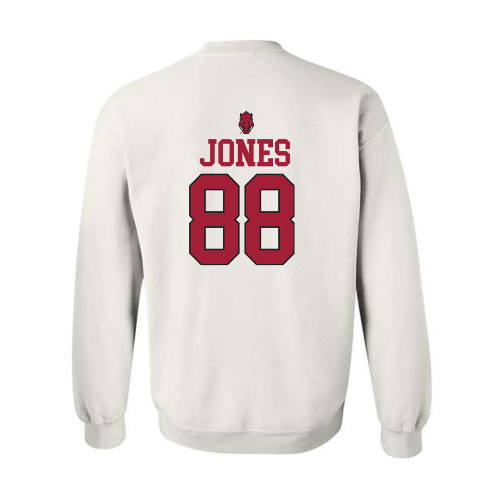 Arkansas - NCAA Football : Rohan Jones - Classic Shersey Crewneck Sweatshirt-1