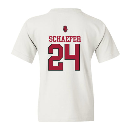 Arkansas - NCAA Baseball : Landon Schaefer - Classic Shersey Youth T-Shirt-1