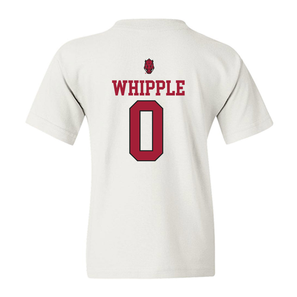 Arkansas - NCAA Women's Soccer : Peyton Whipple - Classic Shersey Youth T-Shirt-1