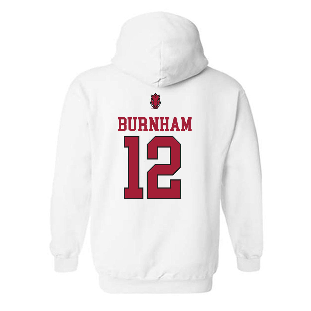 Arkansas - NCAA Softball : Payton Burnham - Classic Shersey Hooded Sweatshirt-1