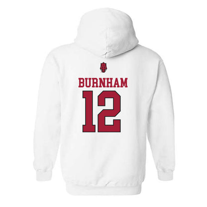 Arkansas - NCAA Softball : Payton Burnham - Classic Shersey Hooded Sweatshirt-1