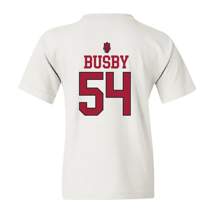 Arkansas - NCAA Baseball : Kel Busby - Classic Shersey Youth T-Shirt-1