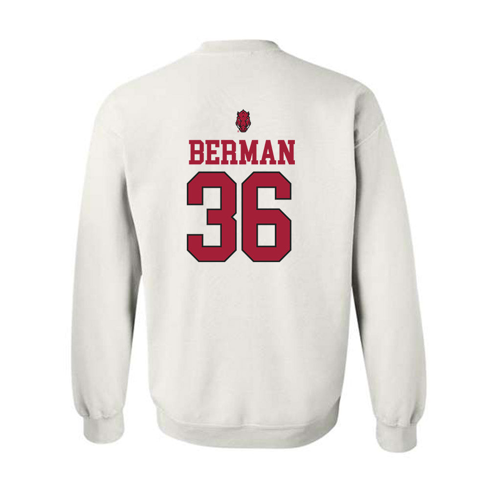 Arkansas - NCAA Women's Soccer : Taylor Berman - Classic Shersey Crewneck Sweatshirt-1