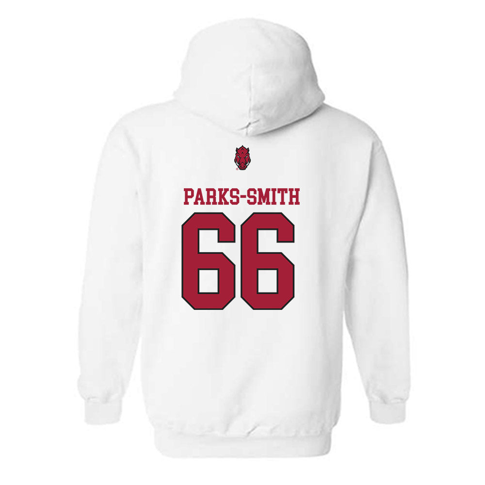Arkansas - NCAA Football : Payton Parks-Smith - Classic Shersey Hooded Sweatshirt-1