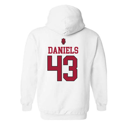 Arkansas - NCAA Women's Basketball : Makayla Daniels - Classic Shersey Hooded Sweatshirt-1