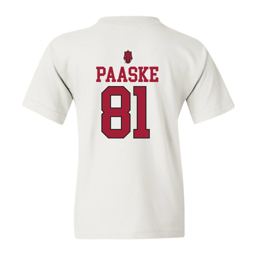 Arkansas - NCAA Football : Andreas Paaske - Classic Shersey Youth T-Shirt