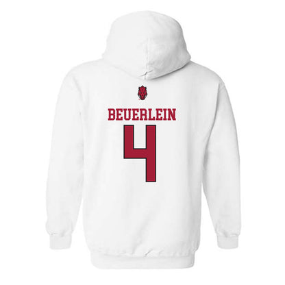 Arkansas - NCAA Softball : Reis Beuerlein - Classic Shersey Hooded Sweatshirt-1