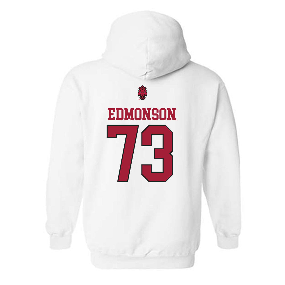 Arkansas - NCAA Football : Brooks Edmonson - Classic Shersey Hooded Sweatshirt-1