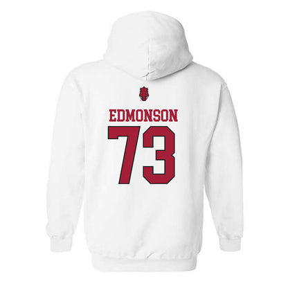 Arkansas - NCAA Football : Brooks Edmonson - Classic Shersey Hooded Sweatshirt-1
