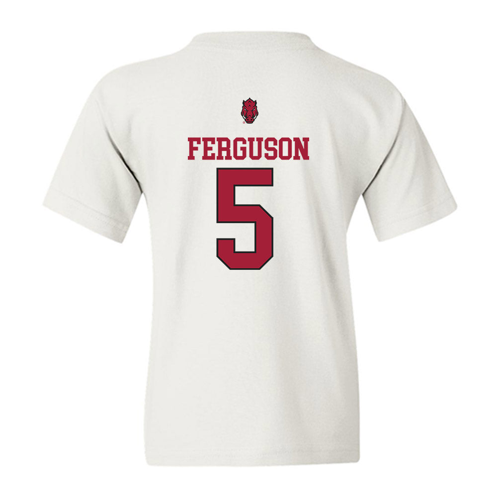 Arkansas - NCAA Football : Ja'kayden Ferguson - Classic Shersey Youth T-Shirt-1
