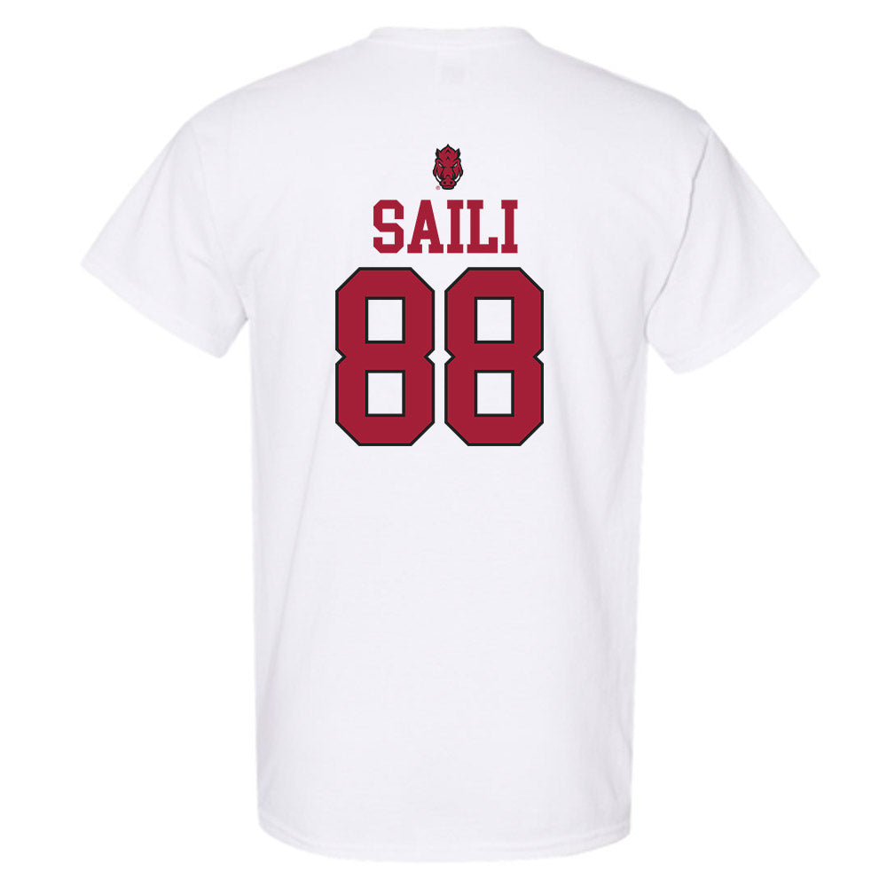 Arkansas - NCAA Football : Danny Saili - Classic Shersey T-Shirt-1