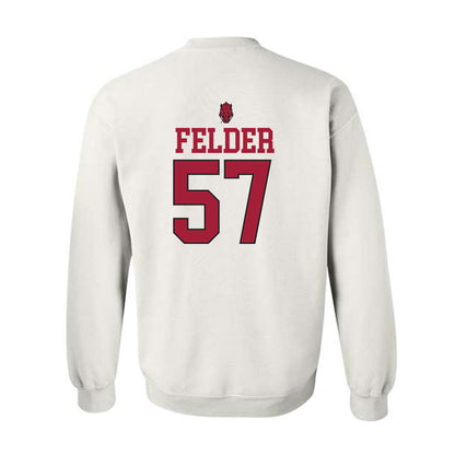 Arkansas - NCAA Baseball : Ross Felder - Classic Shersey Crewneck Sweatshirt-1