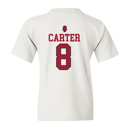 Arkansas - NCAA Women's Soccer : Kate Carter - Classic Shersey Youth T-Shirt-1