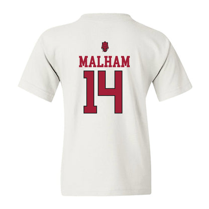 Arkansas - NCAA Women's Soccer : Makenzie Malham - Classic Shersey Youth T-Shirt-1
