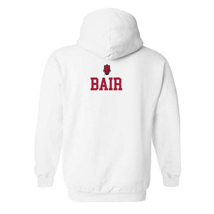 Arkansas - NCAA Men's Track & Field : Jaxon Bair - Classic Shersey Hooded Sweatshirt-1