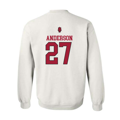 Arkansas - NCAA Women's Soccer : Dejionee Anderson - Classic Shersey Crewneck Sweatshirt-1