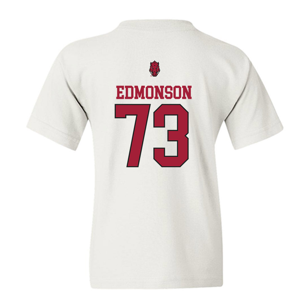 Arkansas - NCAA Football : Brooks Edmonson - Classic Shersey Youth T-Shirt-1