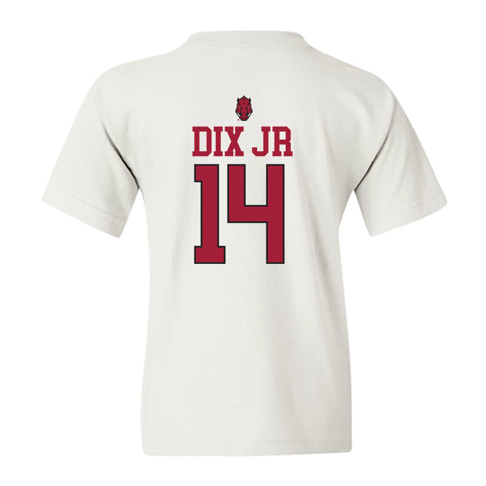 Arkansas - NCAA Football : Stephen Dix Jr - Classic Shersey Youth T-Shirt-1