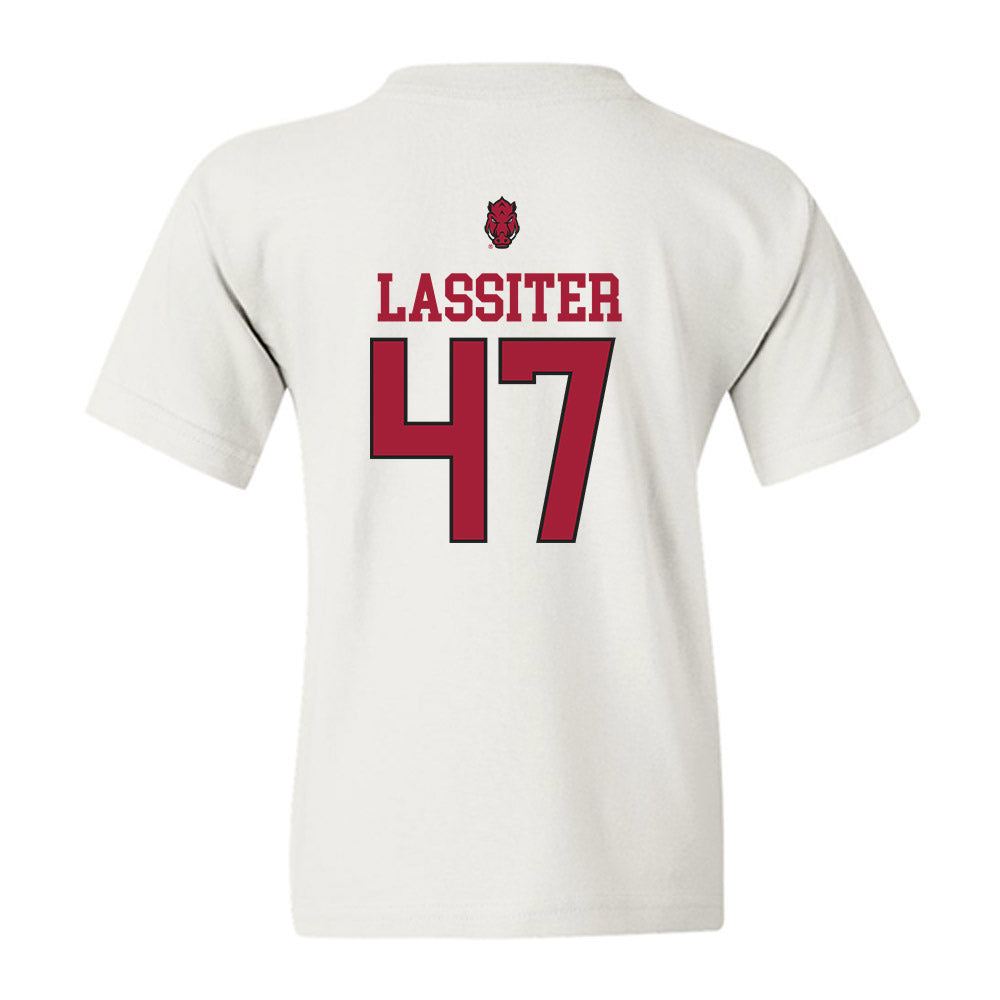 Arkansas - NCAA Football : Maddox Lassiter - Classic Shersey Youth T-Shirt-1