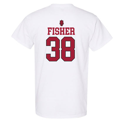 Arkansas - NCAA Baseball : Colin Fisher - Classic Shersey T-Shirt-1
