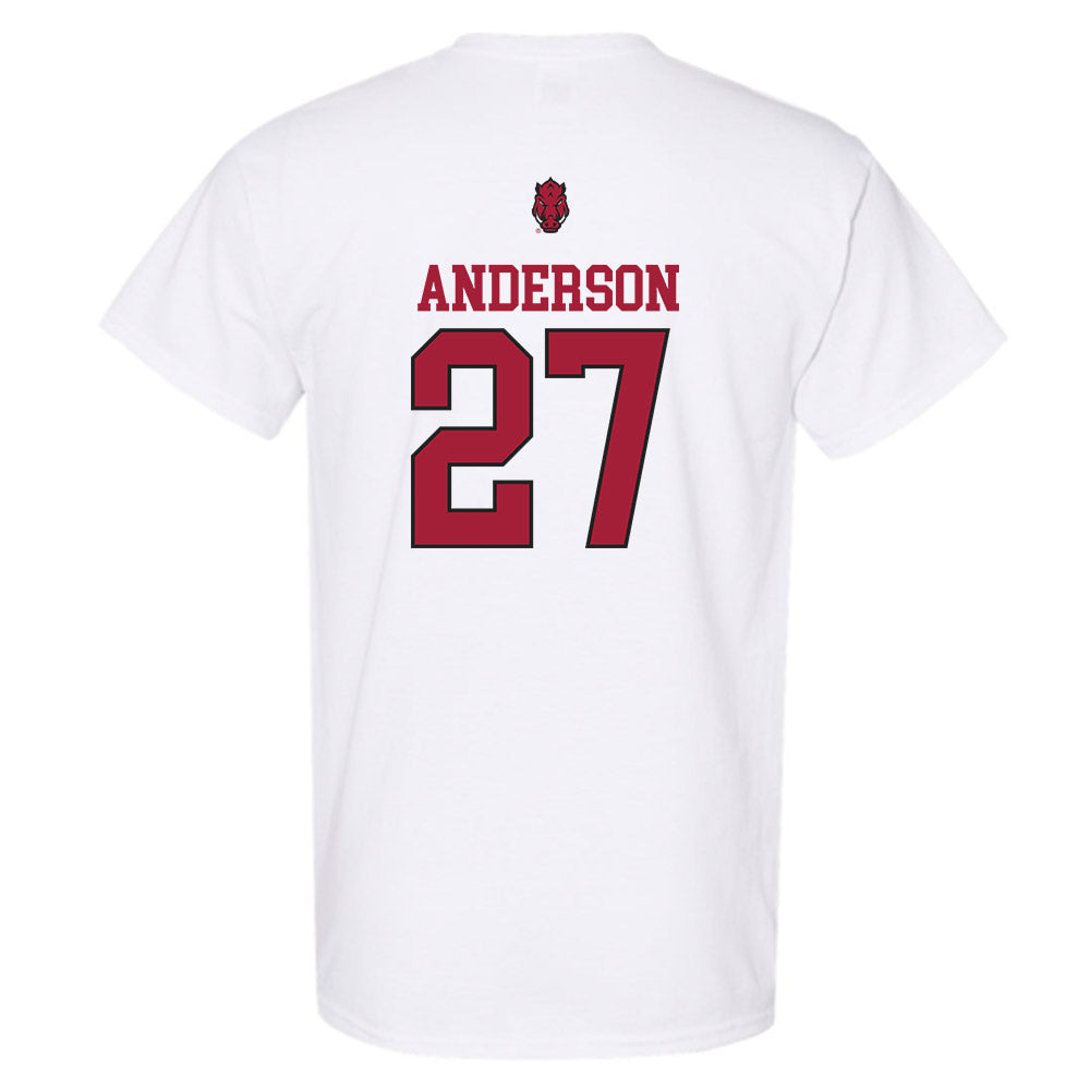 Arkansas - NCAA Women's Soccer : Dejionee Anderson - Classic Shersey T-Shirt-1