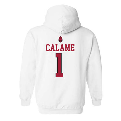 Arkansas - NCAA Women's Volleyball : Avery Calame - Classic Shersey Hooded Sweatshirt-1