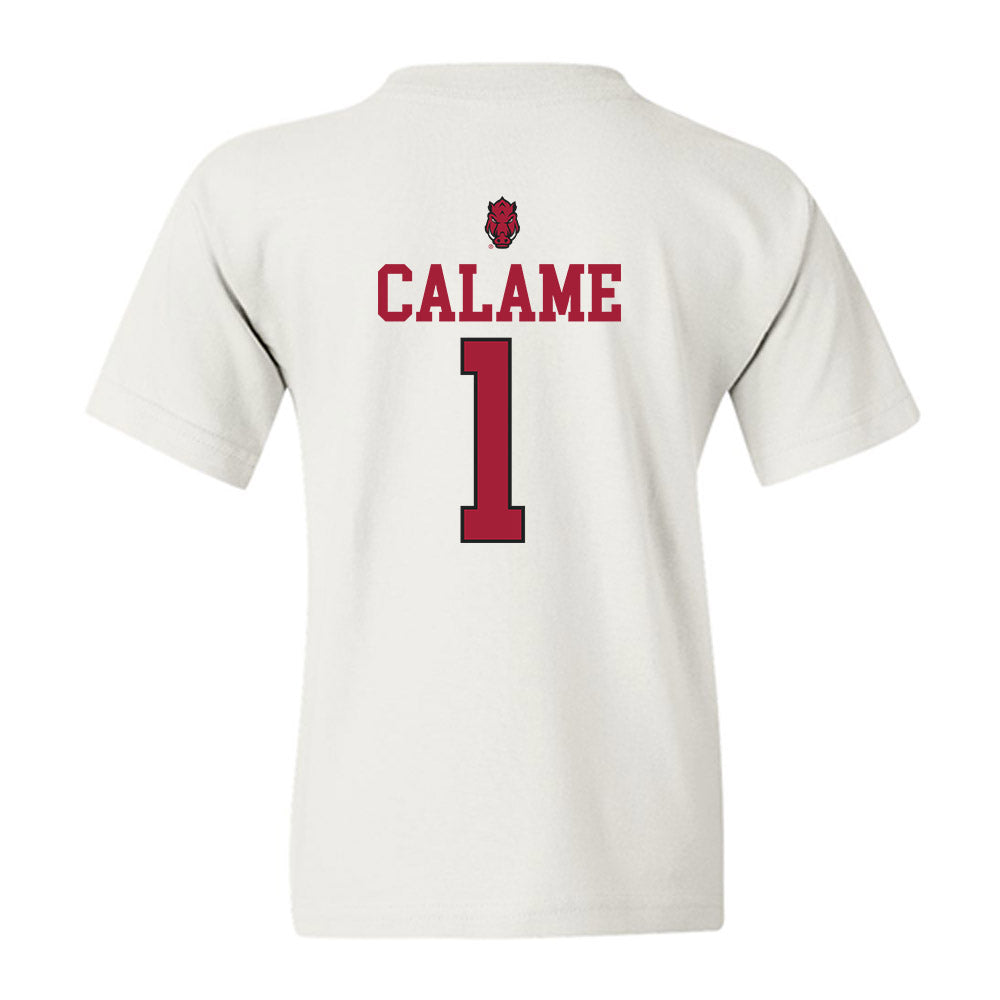 Arkansas - NCAA Women's Volleyball : Avery Calame - Classic Shersey Youth T-Shirt-1