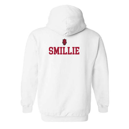 Arkansas - NCAA Men's Tennis : Connor Smillie - Classic Shersey Hooded Sweatshirt-1