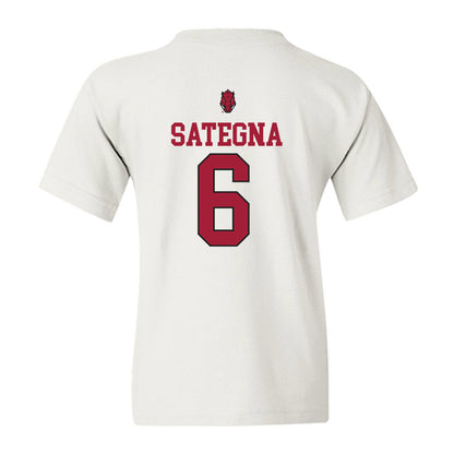Arkansas - NCAA Football : Isaiah Sategna - Classic Shersey Youth T-Shirt-1