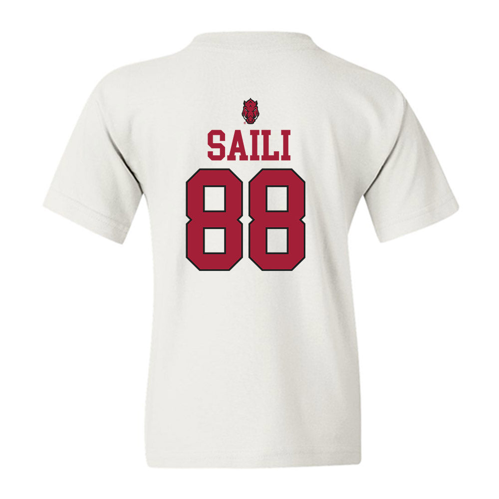 Arkansas - NCAA Football : Danny Saili - Classic Shersey Youth T-Shirt-1