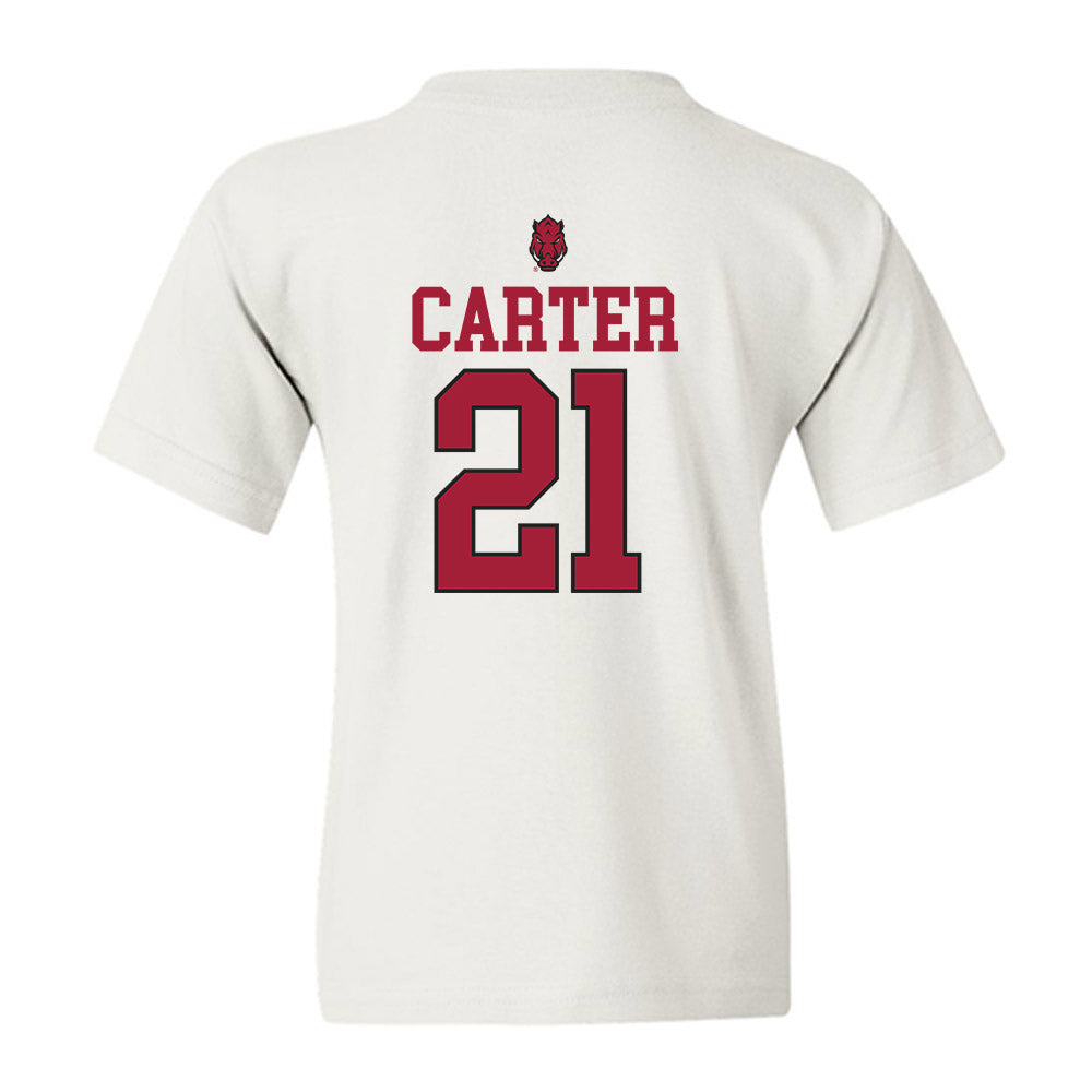 Arkansas - NCAA Softball : Ava Carter - Classic Shersey Youth T-Shirt-1