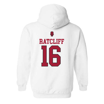 Arkansas - NCAA Softball : Carlee Ratcliff - Classic Shersey Hooded Sweatshirt-1