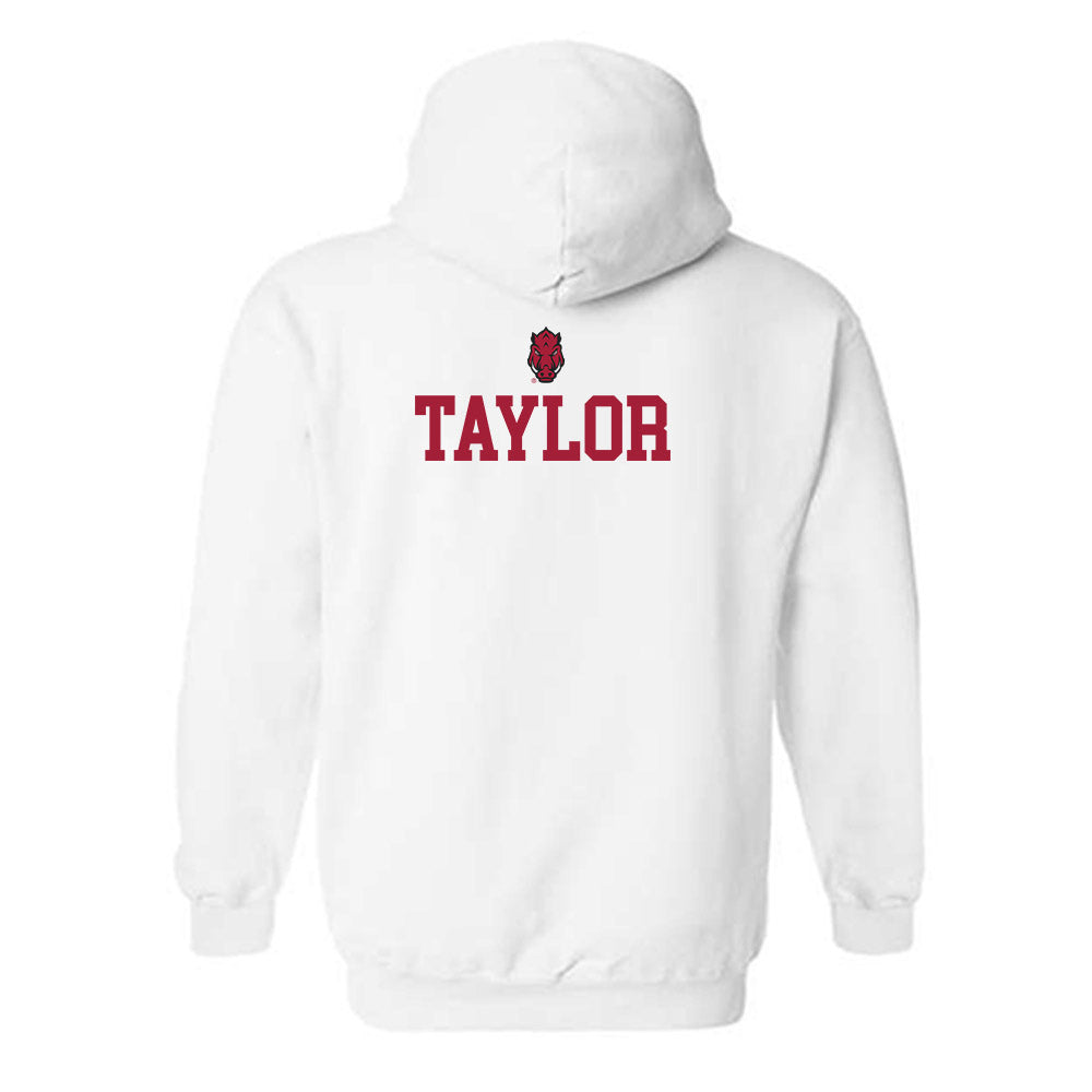 Arkansas - NCAA Men's Track & Field : Tyrice Taylor - Classic Shersey Hooded Sweatshirt-1