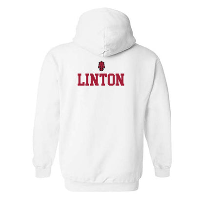 Arkansas - NCAA Women's Track & Field : Ariane Linton - Classic Shersey Hooded Sweatshirt-1