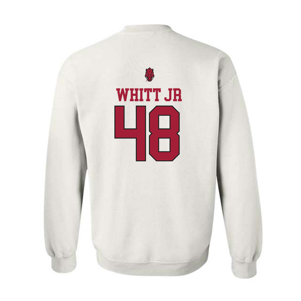 Arkansas - NCAA Football : Joseph Whitt Jr - Classic Shersey Crewneck Sweatshirt