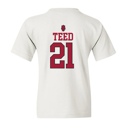 Arkansas - NCAA Women's Soccer : Molly Teed - Classic Shersey Youth T-Shirt-1