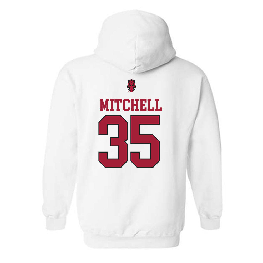 Arkansas - NCAA Baseball : Cayden Mitchell - Classic Shersey Hooded Sweatshirt-1