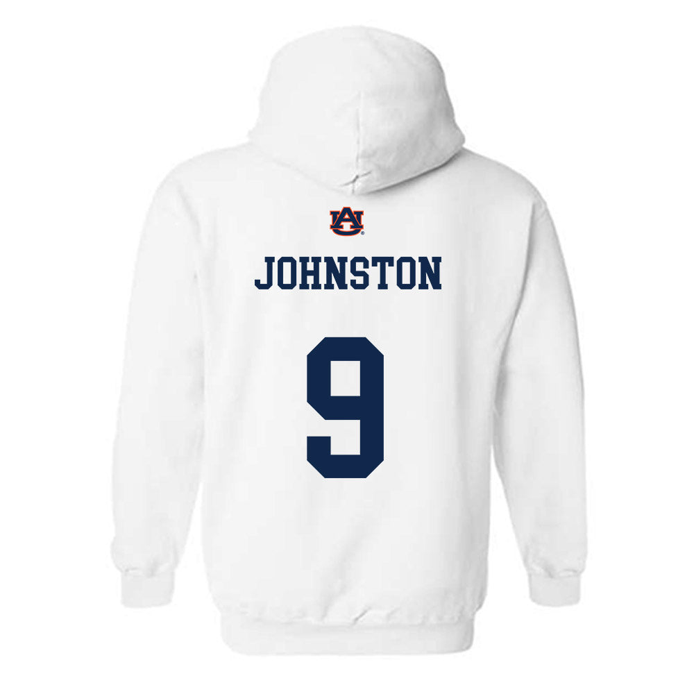 Auburn - NCAA Baseball : Jett Johnston - Sport Shersey Hooded Sweatshirt-1