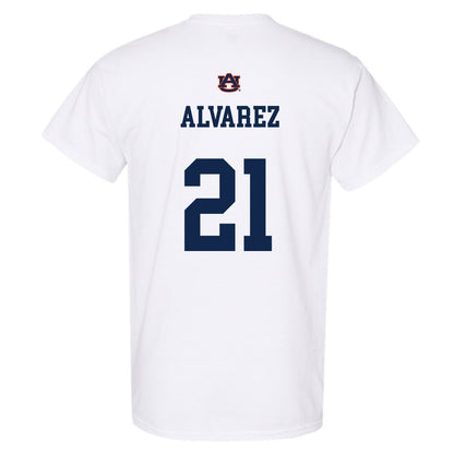 Auburn - NCAA Baseball : Andreas Alvarez - Sport Shersey T-Shirt-1