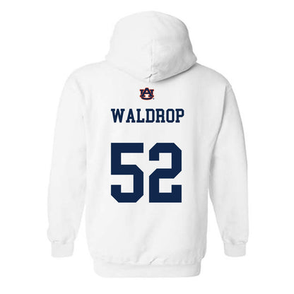 Auburn - NCAA Baseball : Tanner Waldrop - Sport Shersey Hooded Sweatshirt-1