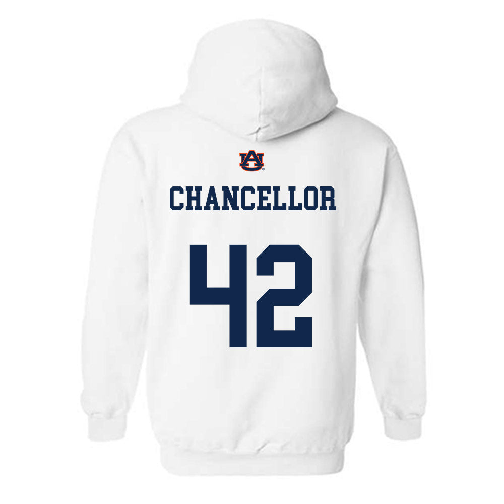 Auburn - NCAA Baseball : Abe Chancellor - Sport Shersey Hooded Sweatshirt-1