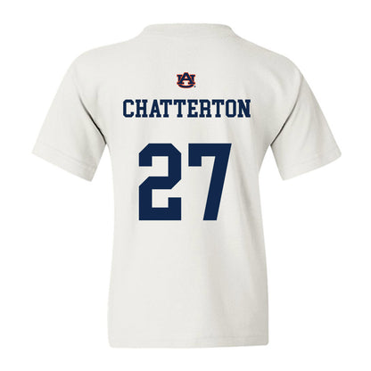 Auburn - NCAA Baseball : Christian Chatterton - Sport Shersey Youth T-Shirt-1