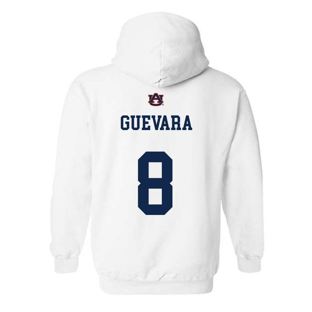 Auburn - NCAA Baseball : Eric Guevara - Sport Shersey Hooded Sweatshirt-1