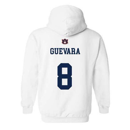 Auburn - NCAA Baseball : Eric Guevara - Sport Shersey Hooded Sweatshirt-1