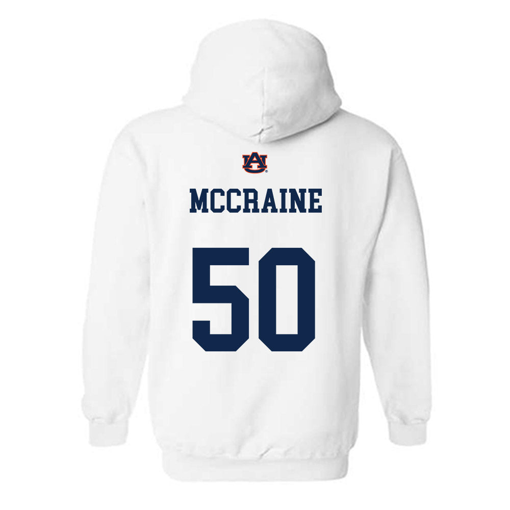 Auburn - NCAA Baseball : Brandon McCraine - Sport Shersey Hooded Sweatshirt-1