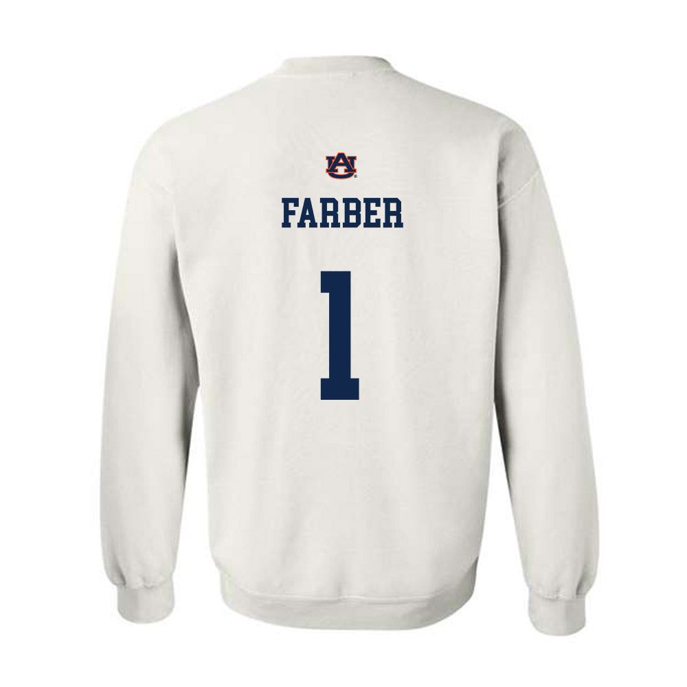 Auburn - NCAA Baseball : Ryne Farber - Sport Shersey Crewneck Sweatshirt-1